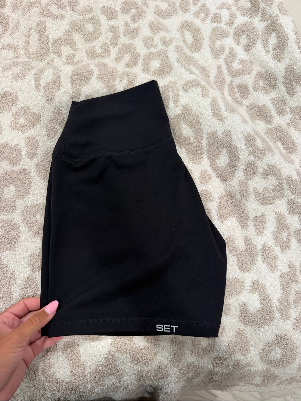 Set active sports body biker shorts